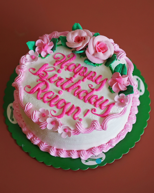 Dedication Chiffon Cake