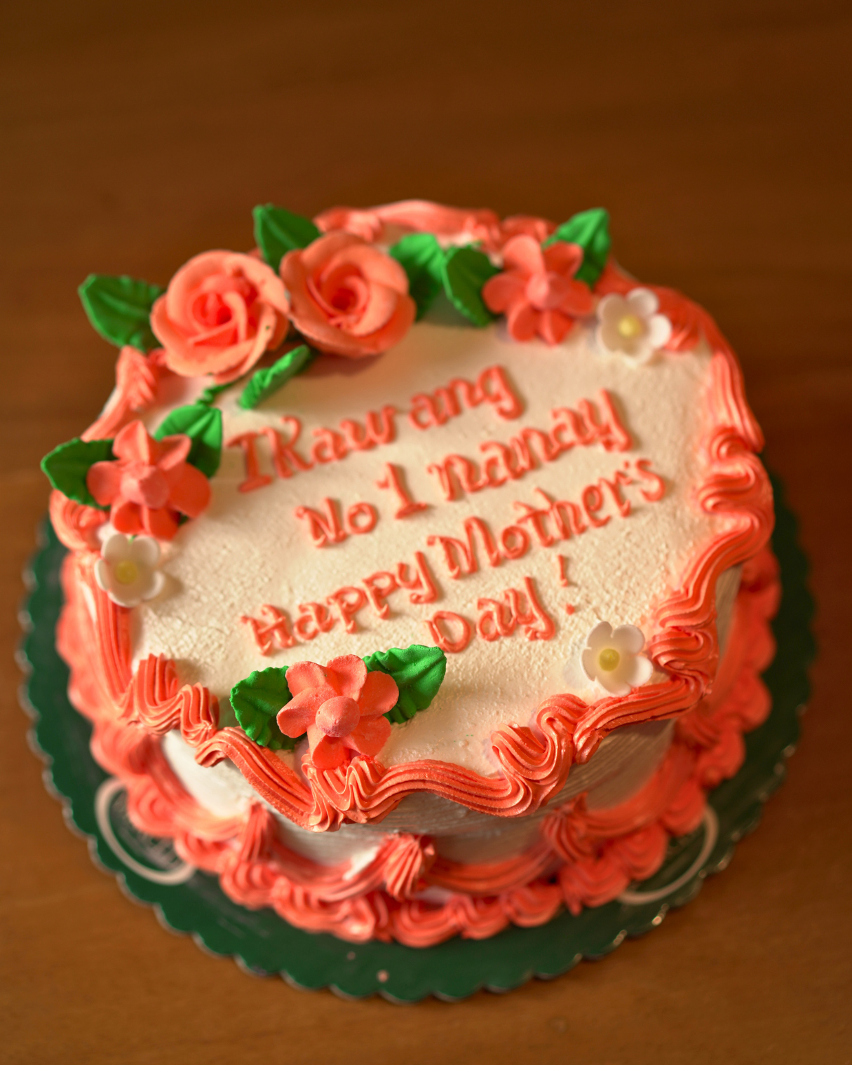 Dedication Chiffon Cake