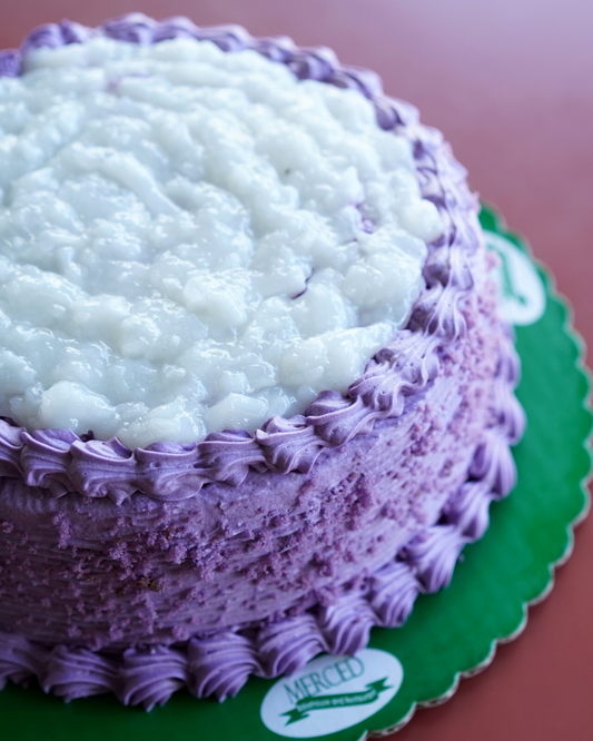 Ube Macapuno Cake